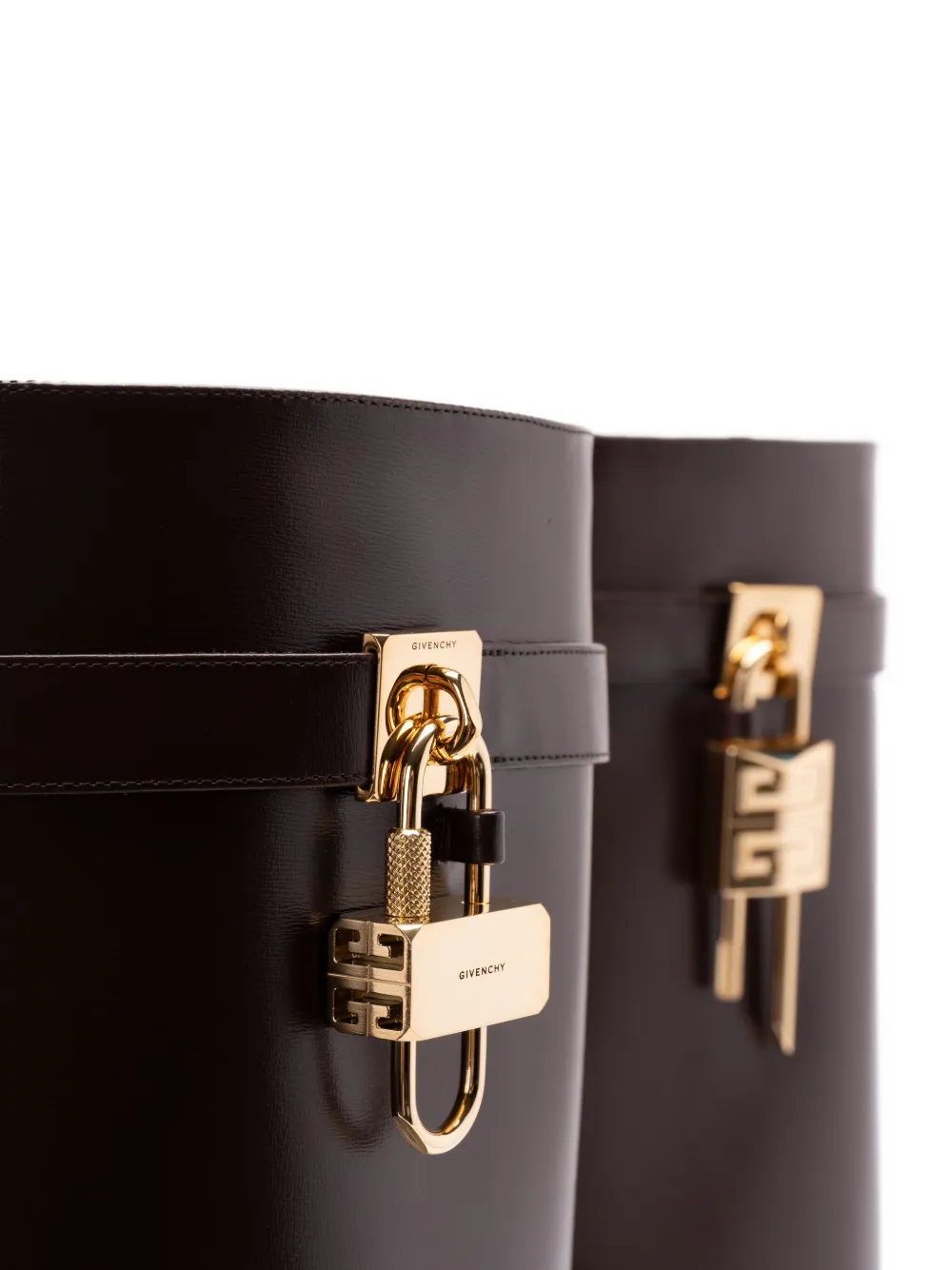 Givenchy leather boots Brown