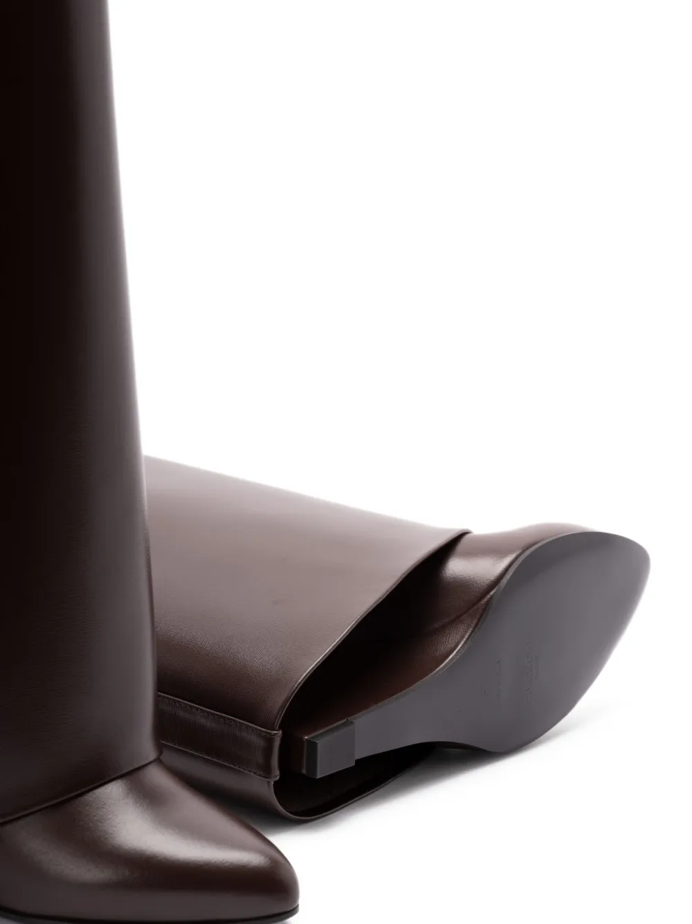 Givenchy leather boots Brown