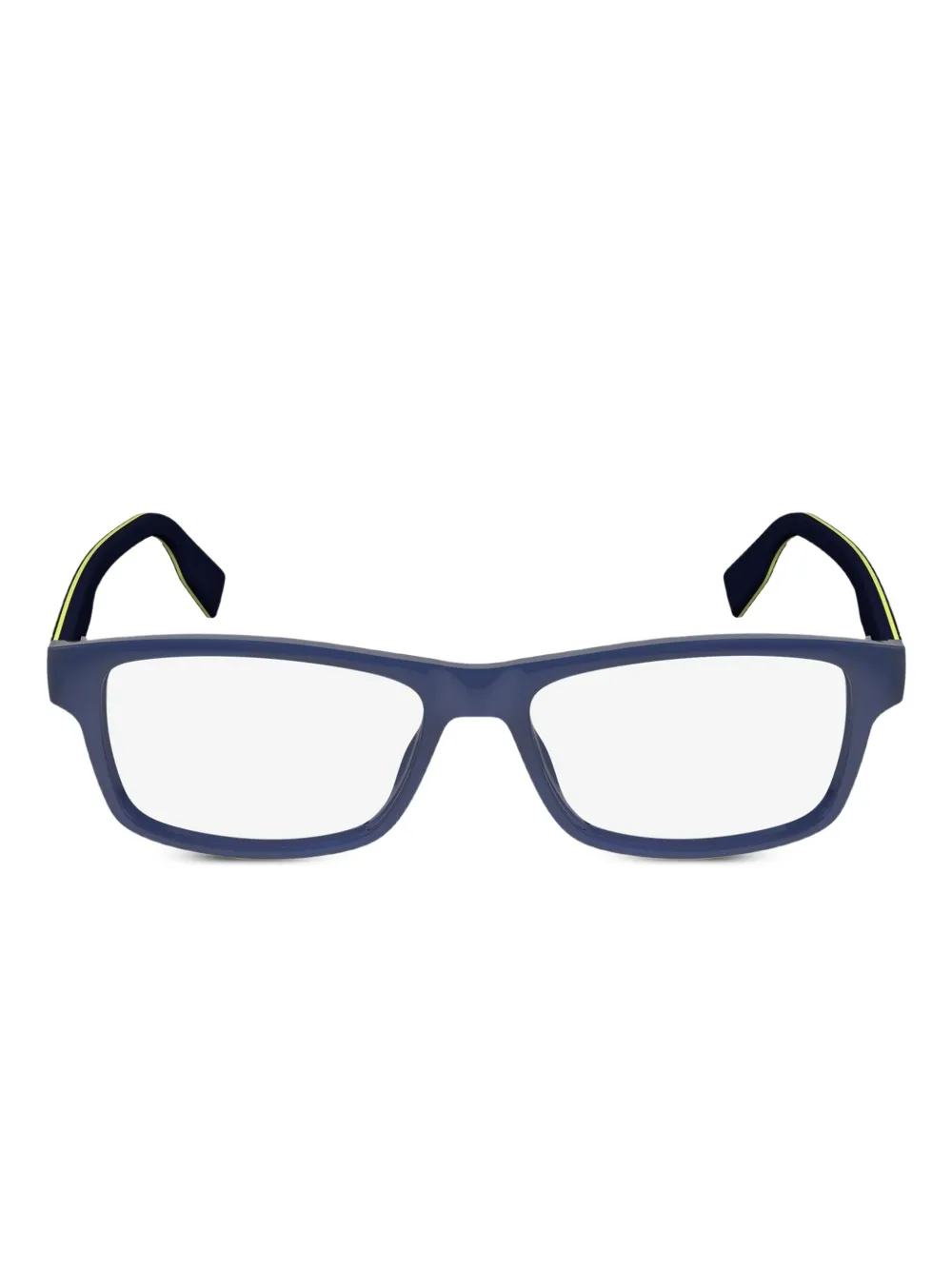 Lacoste lentes con armazón rectangular | azul | Image 1