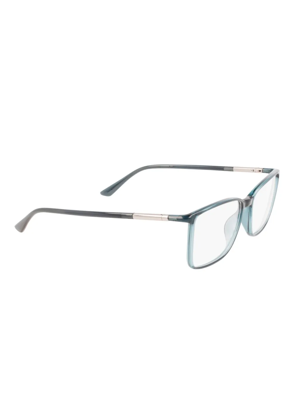 Calvin Klein Bril met rechthoekig montuur Blauw
