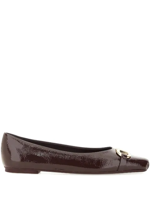 Ferragamo buckle ballet flats