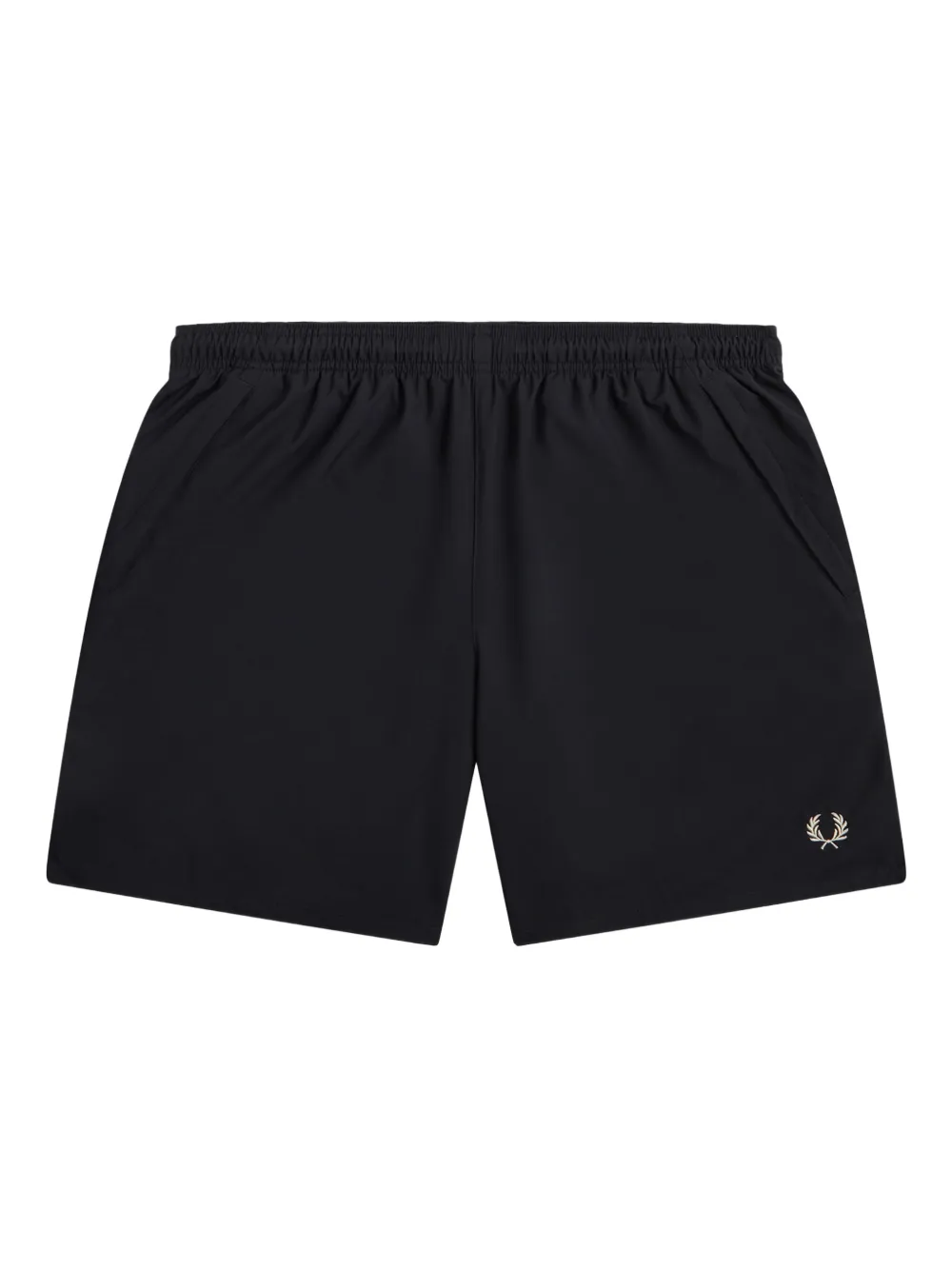 Fred Perry laurel wreath shorts | Black | Image 1