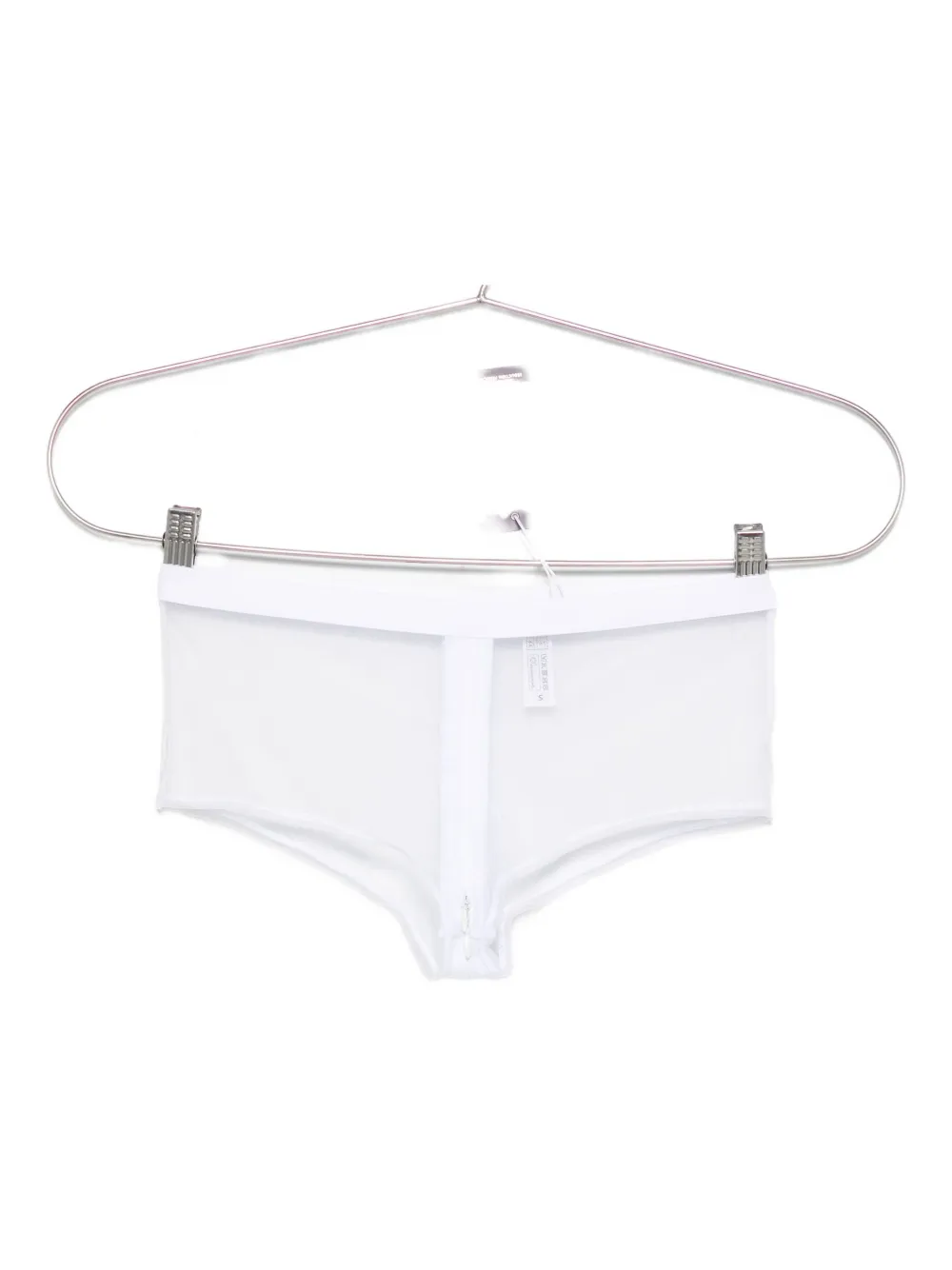 Maison Close Pure Tentation openable shorts | White | Image 1