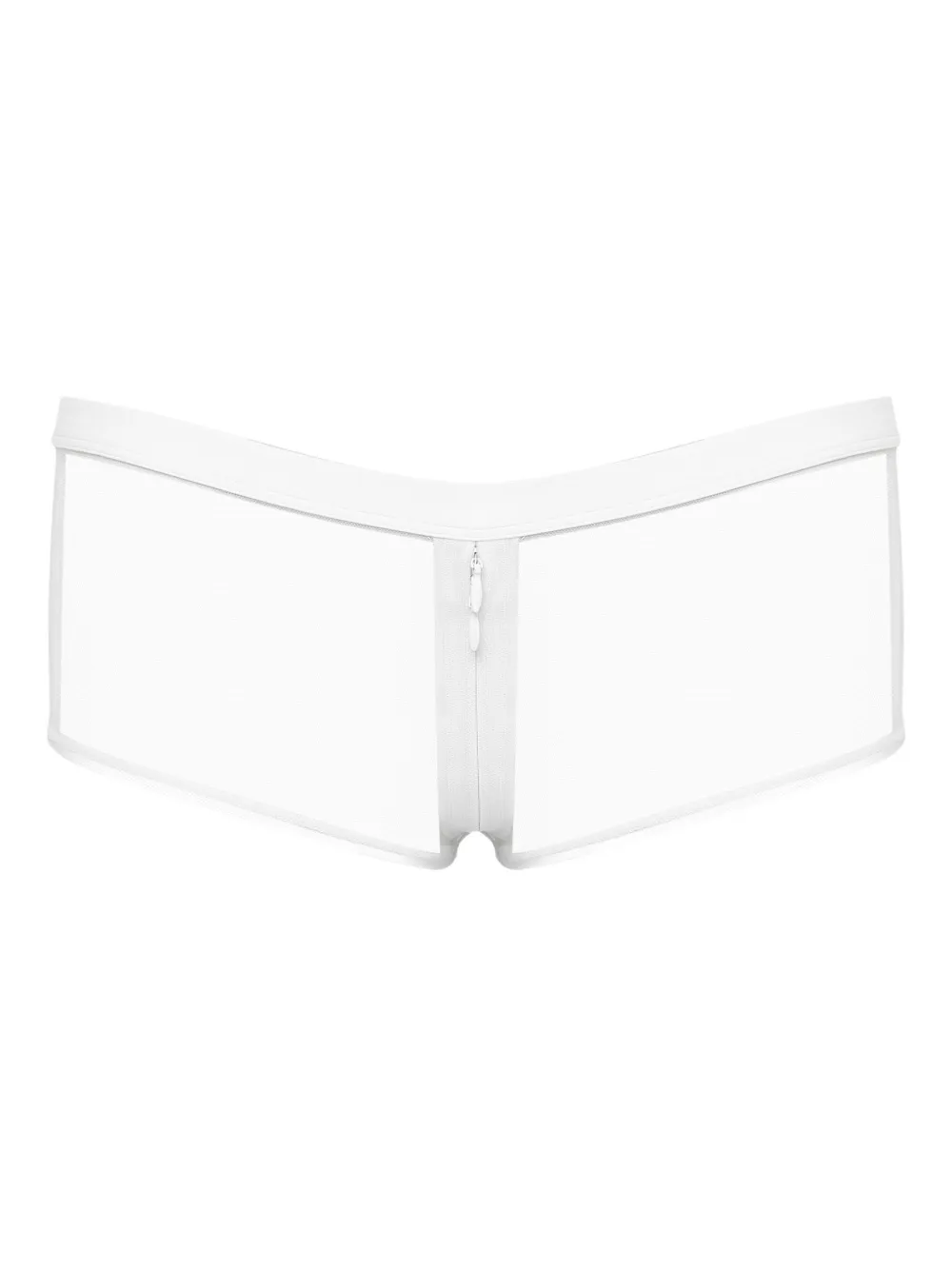 Maison Close Pure Tentation openable shorts | White | Image 1