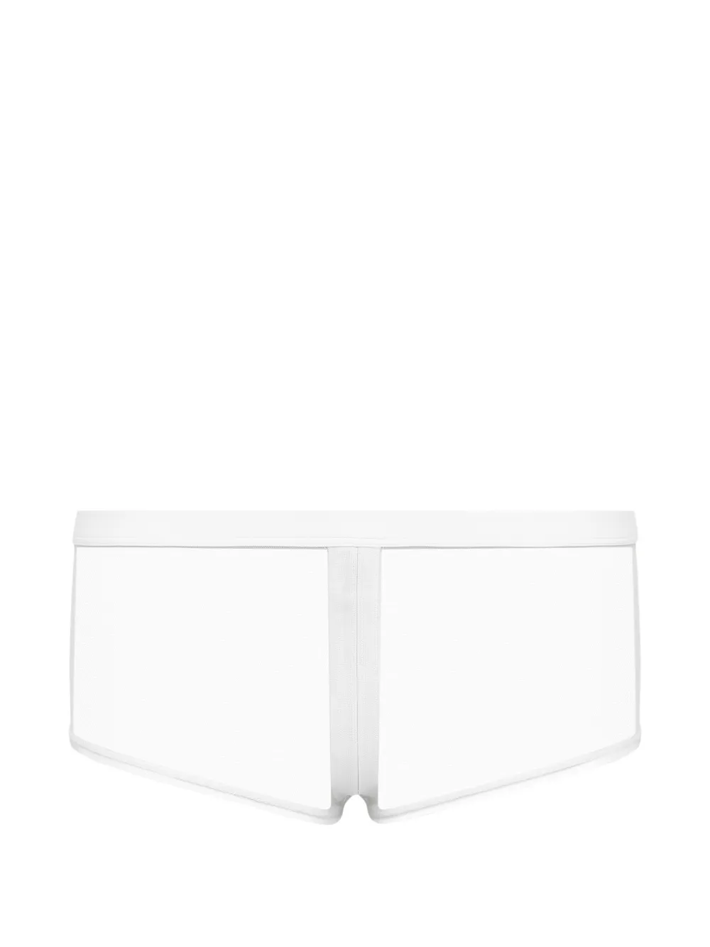  Maison Close Pure Tentation Openable Shorts - White 