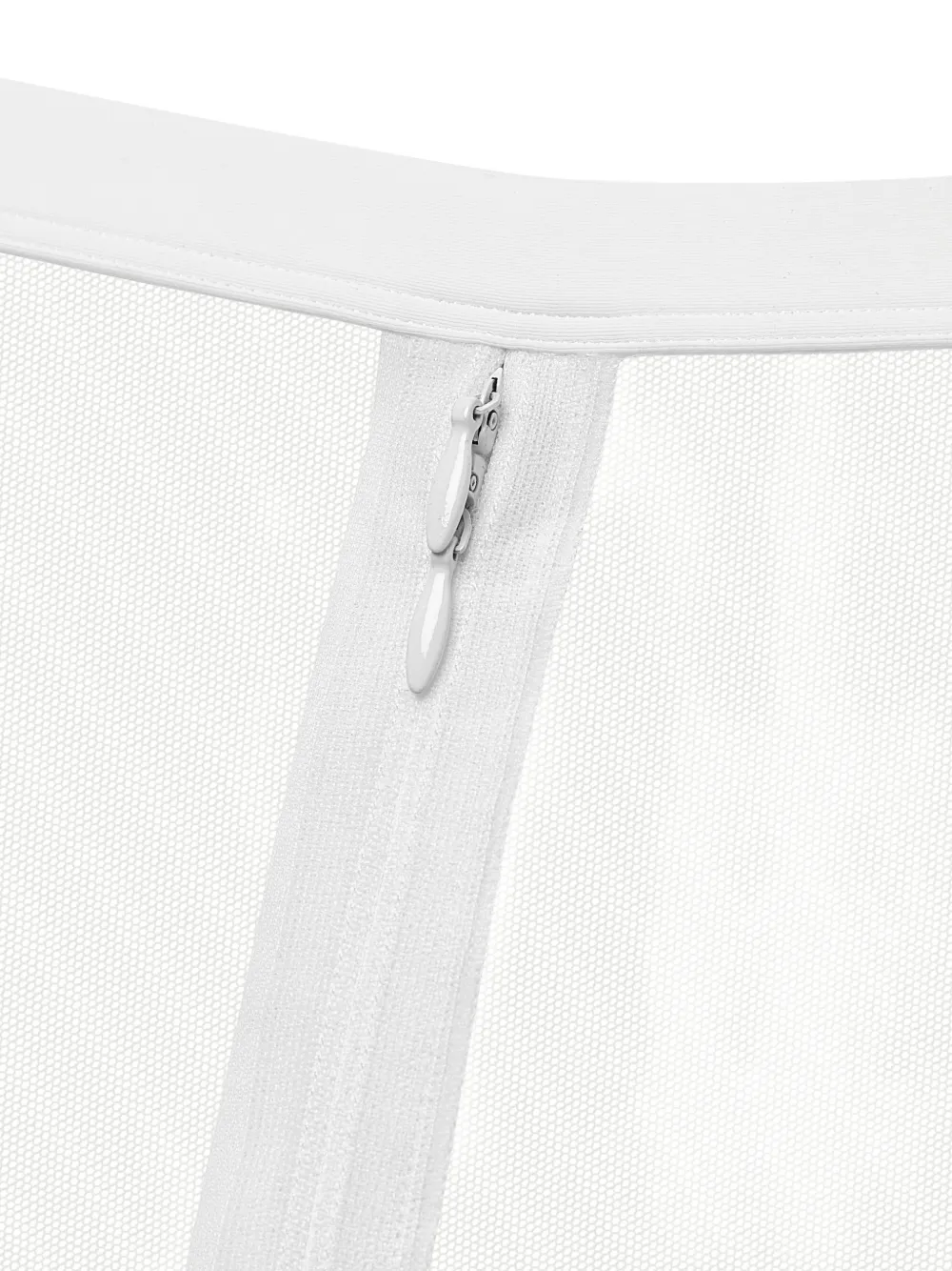  Maison Close Pure Tentation Openable Shorts - White 