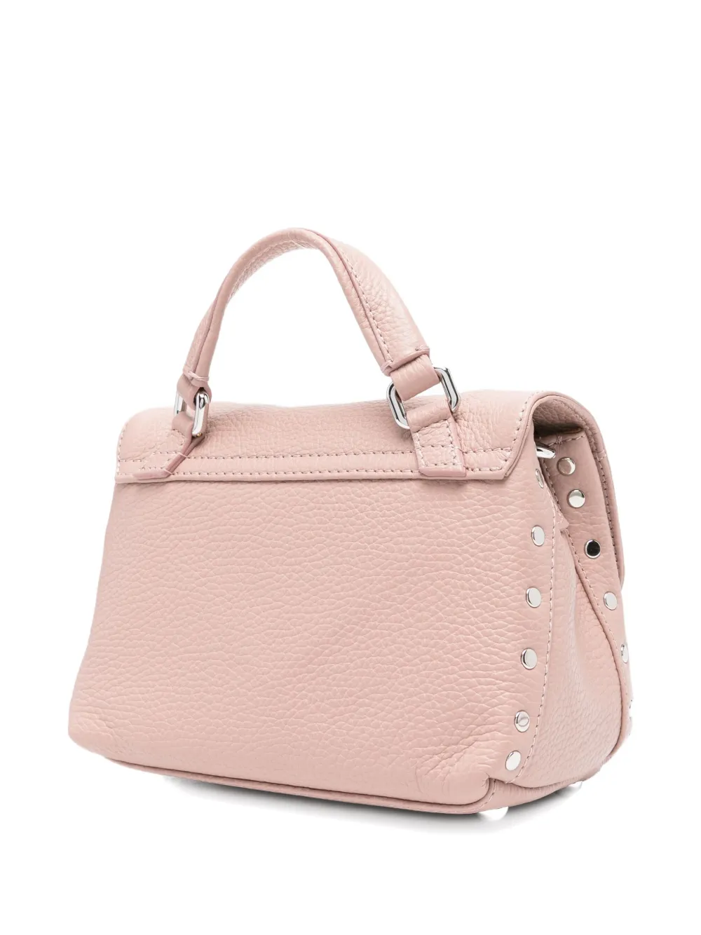 Zanellato Baby Postina shopper met studs Roze