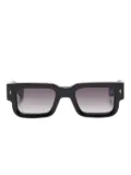 Jacques Marie Mage rectangle-frame sunglasses - Black