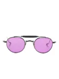 Jacques Marie Mage Dasan round-frame sunglasses - Black