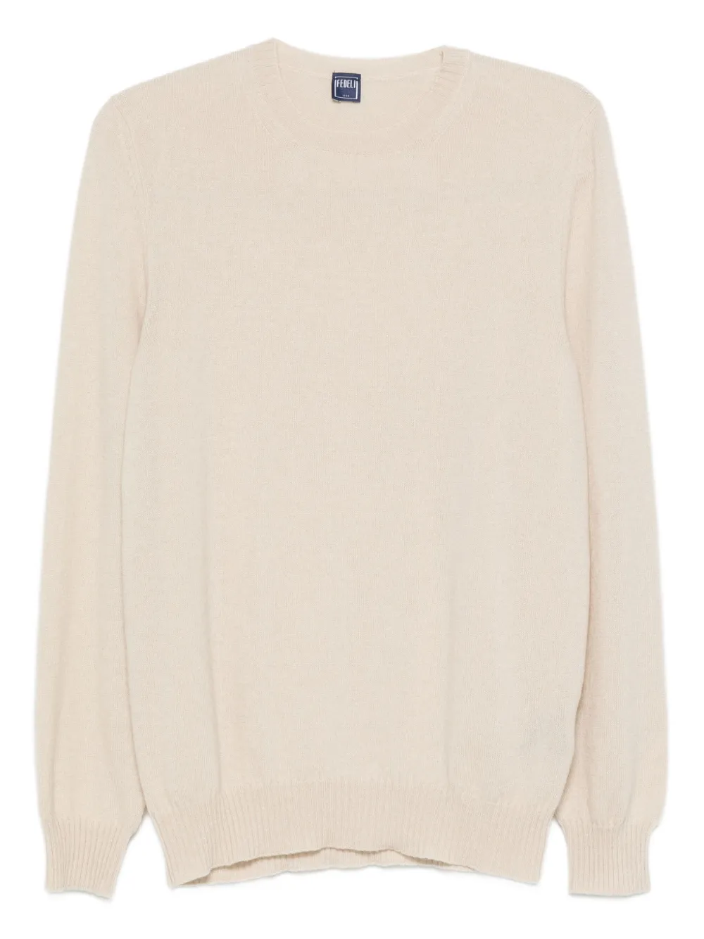 Fedeli cashmere crew-neck sweater Beige