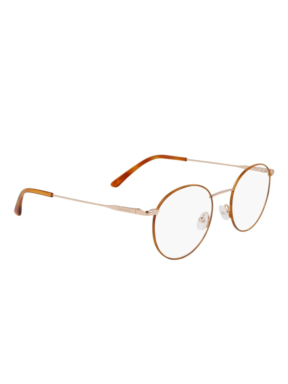 Calvin Klein round-frame metal glasses | Men | Image 2