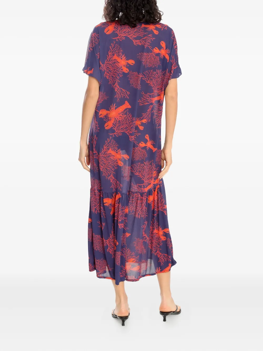 Brigitte Lara jurk Blauw