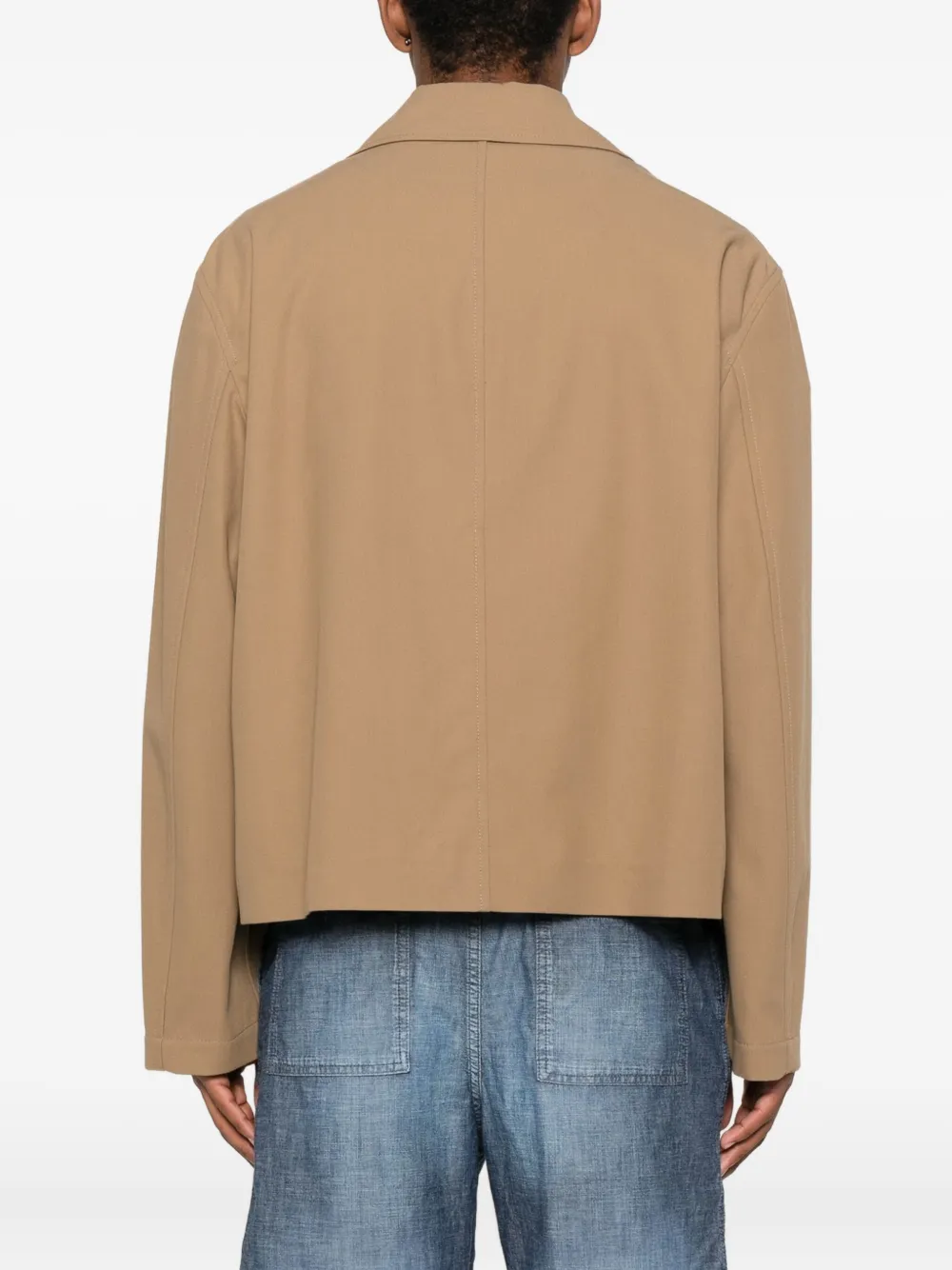 LOEWE Katoenen jack met Anagram-reliëf Bruin