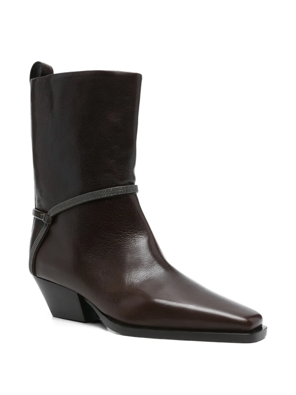 Brunello Cucinelli leather cowboy boots | Cowboy Boots | Image 2