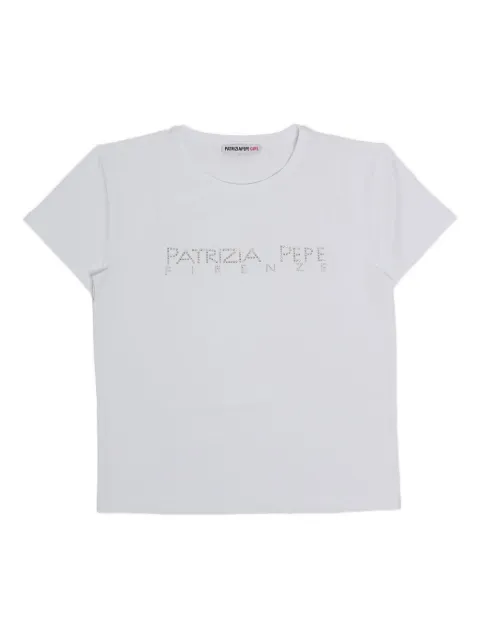Patrizia Pepe logo-studded T-shirt