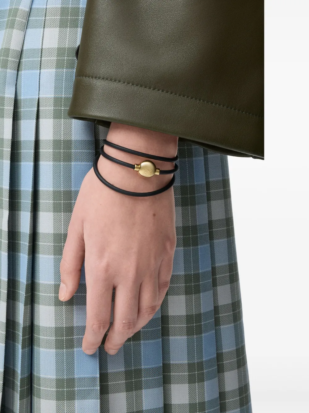 LOEWE leather logo bracelet | Image 2