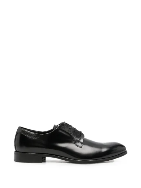 Carlo Pignatelli textured-panel lace-up derby shoes