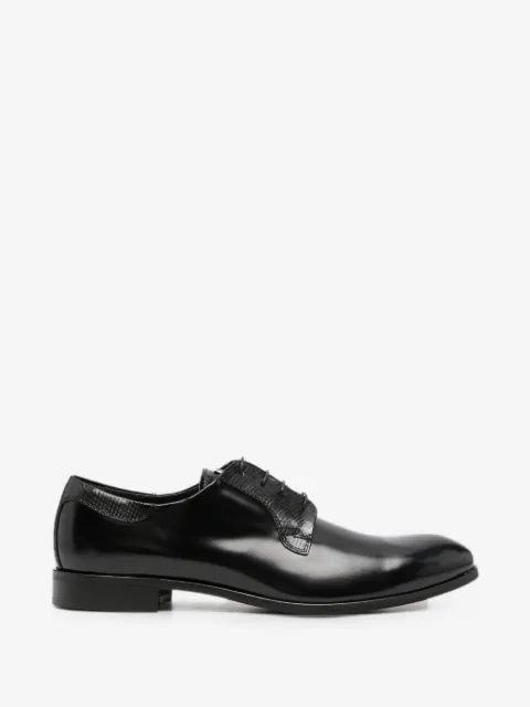 Carlo Pignatelli textured-panel lace-up derby shoes