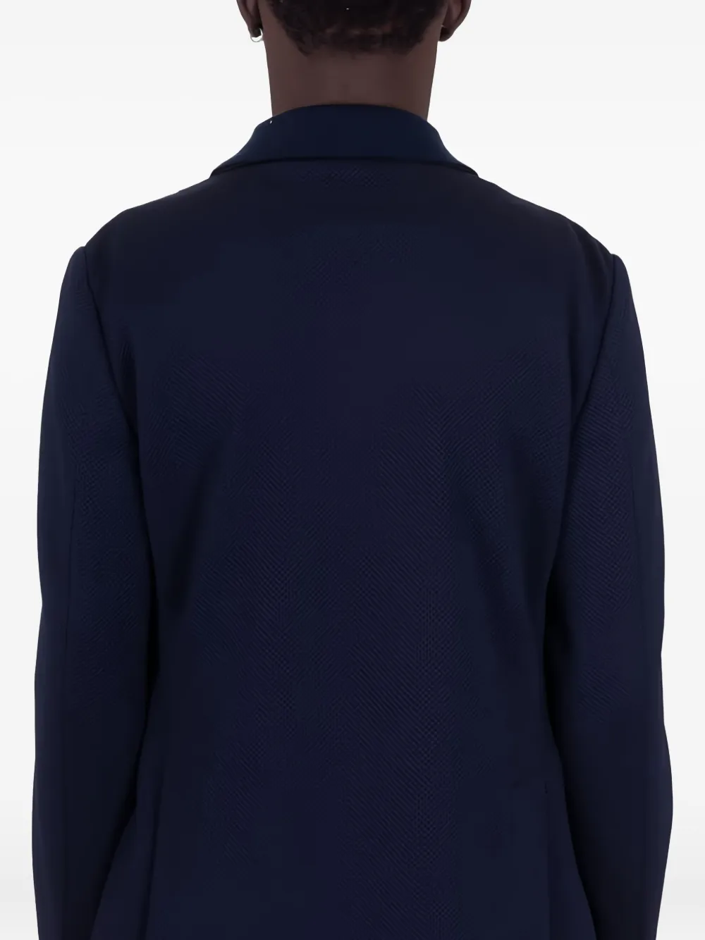  Daniele Alessandrini Double-breasted Gold-button Blazer - Blue 