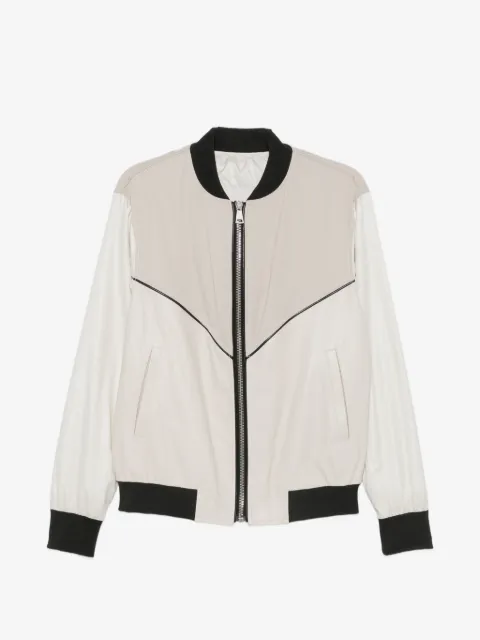YES LONDON panelled zip-up jacket
