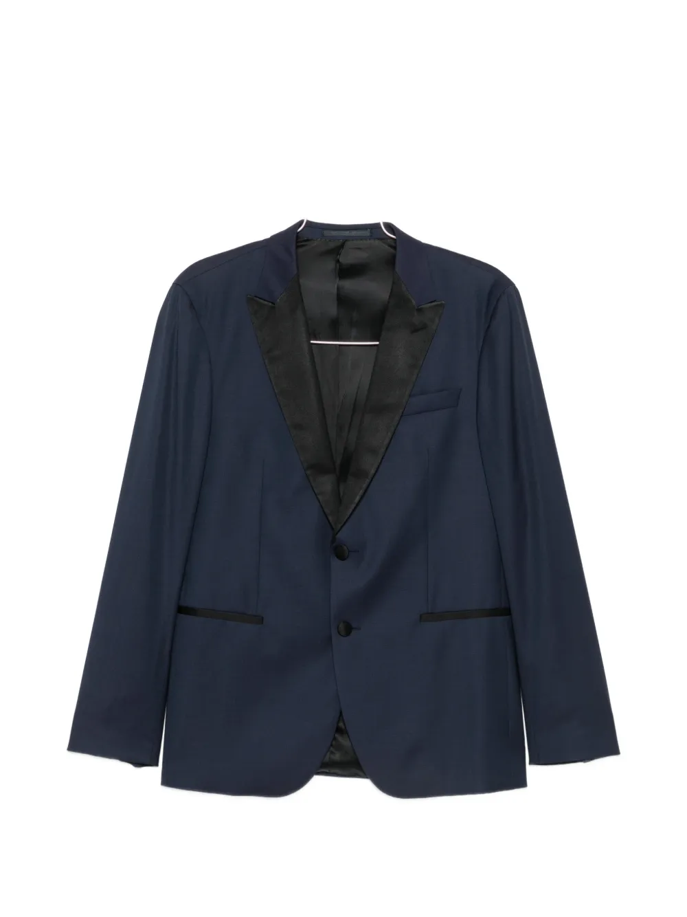 BOSS Super 110 peak-lapel two-piece suit - Blu