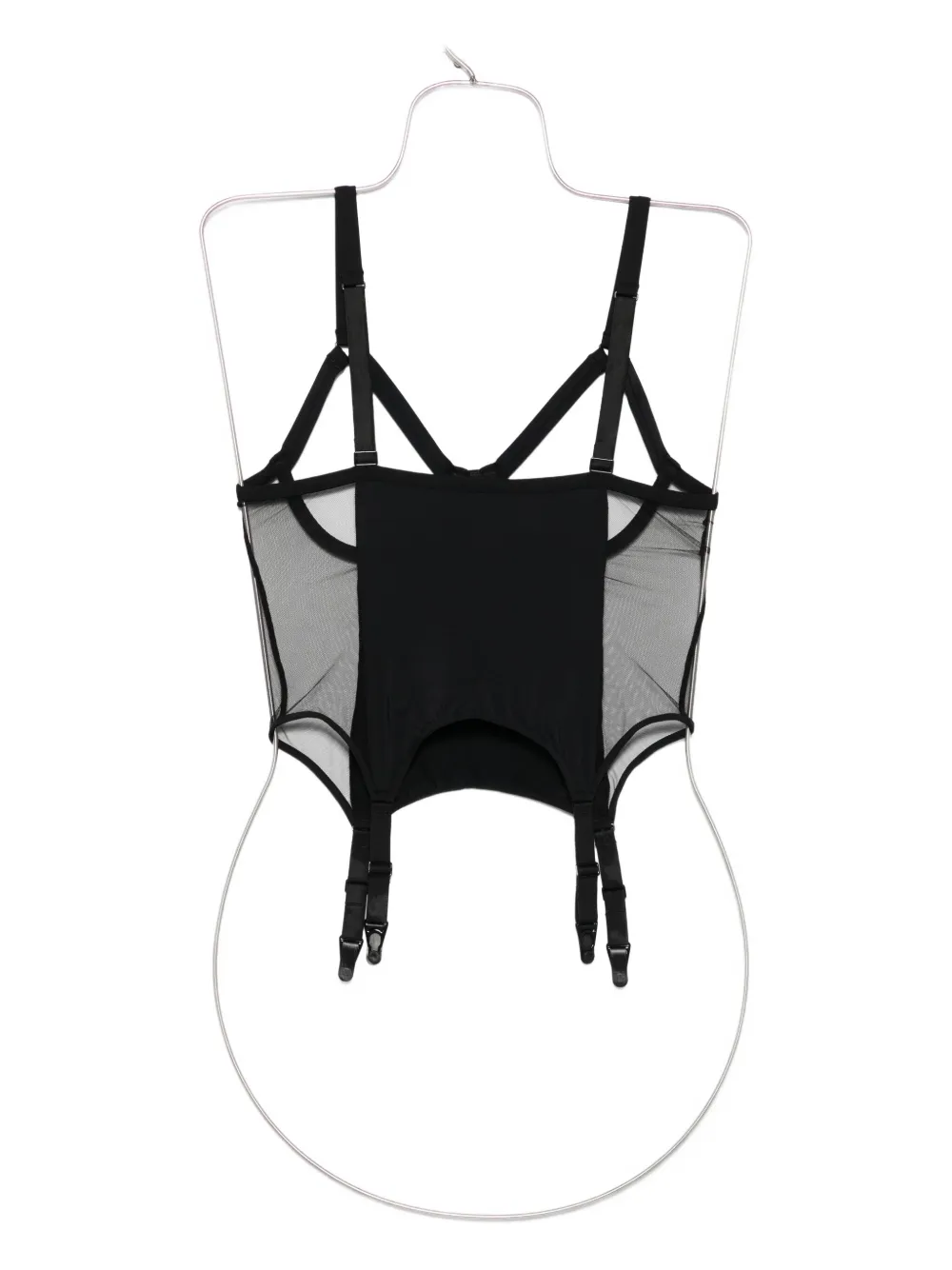 Maison Close Pure Tentation mesh garter top | Image 2