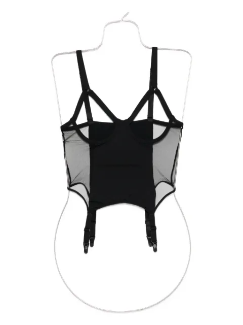 Maison Close Pure Tentation mesh garter top