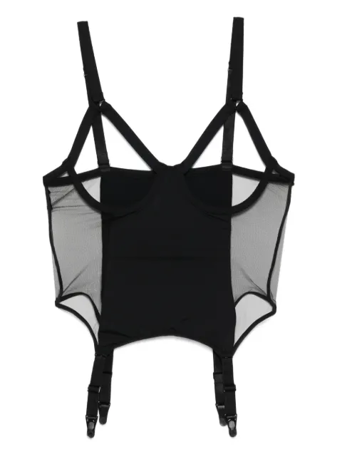 Maison Close Pure Tentation mesh garter top