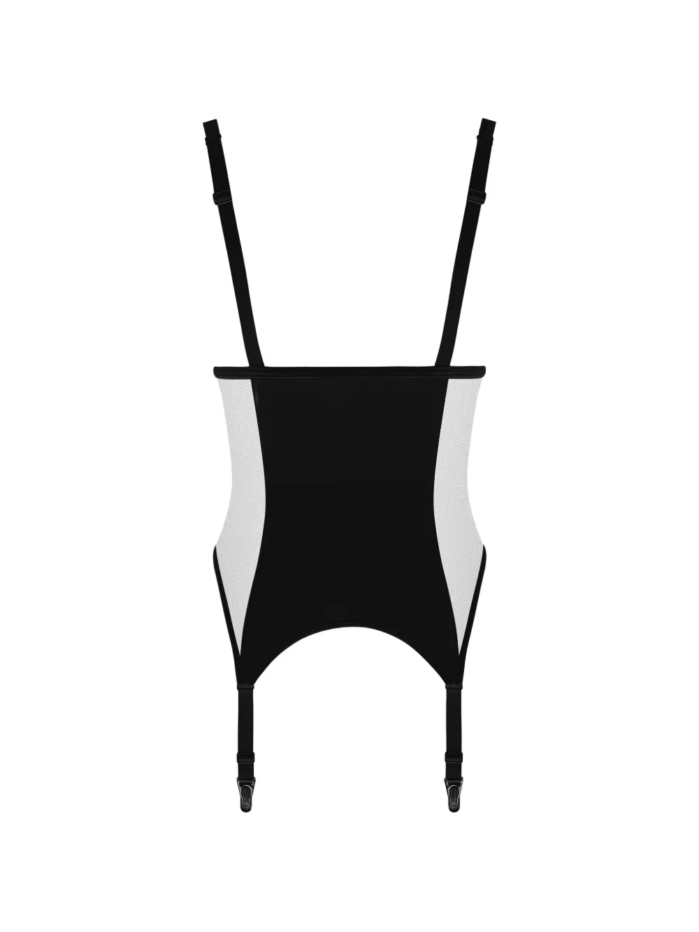  Maison Close Pure Tentation Open-garter Jumpsuit - Black 