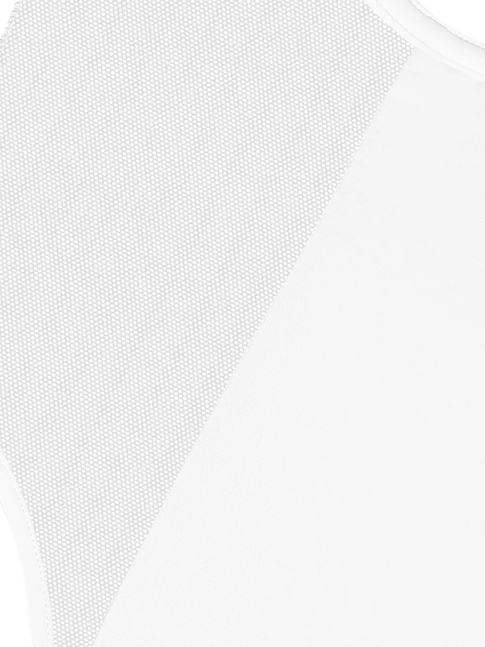 Maison Close Pure Tentation body met jarretelgordel Wit