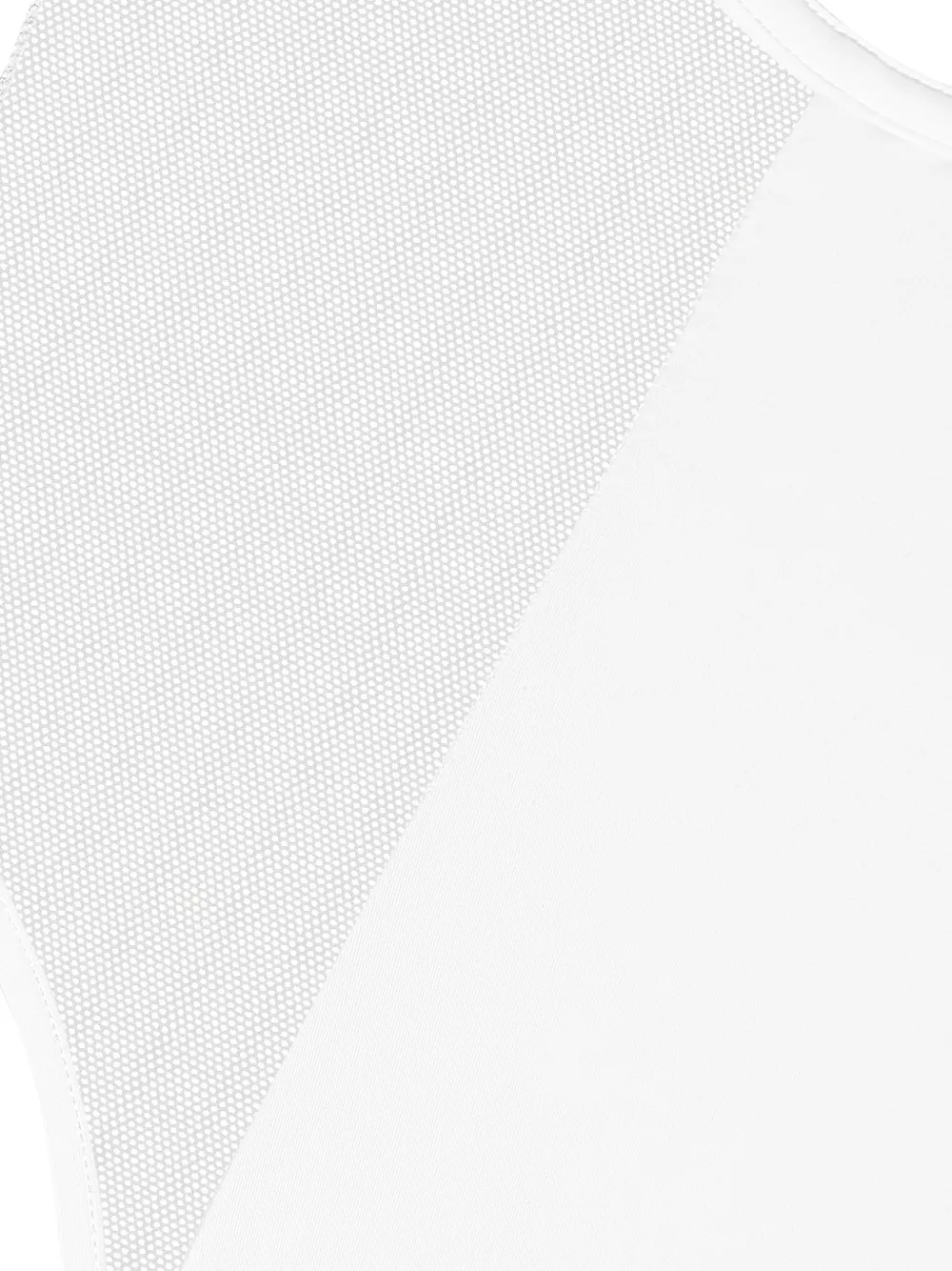 Maison Close Pure Tentation body met jarretelgordel Wit
