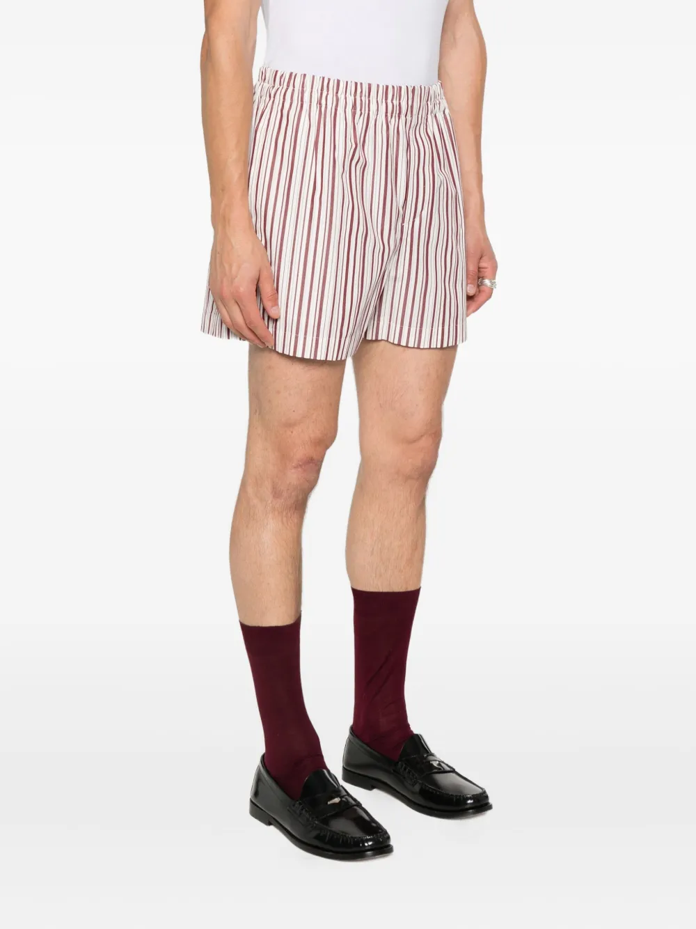 Gucci Gestreepte shorts Wit