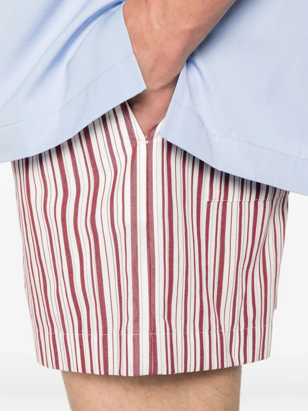 Gucci Gestreepte shorts Wit