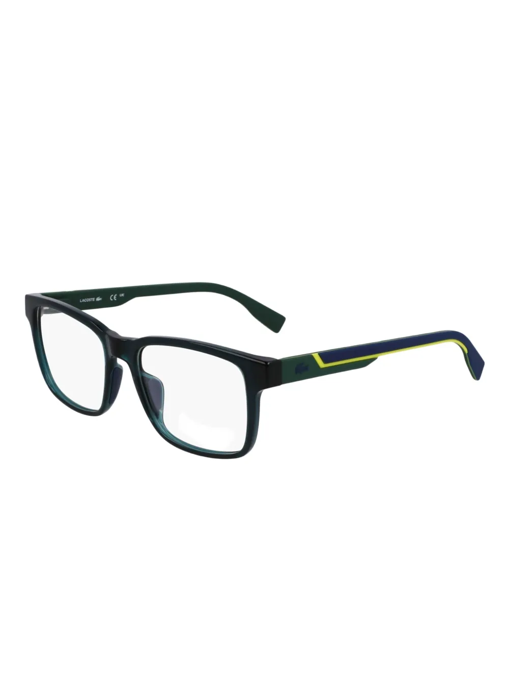 Lacoste Bril met vierkant montuur Groen