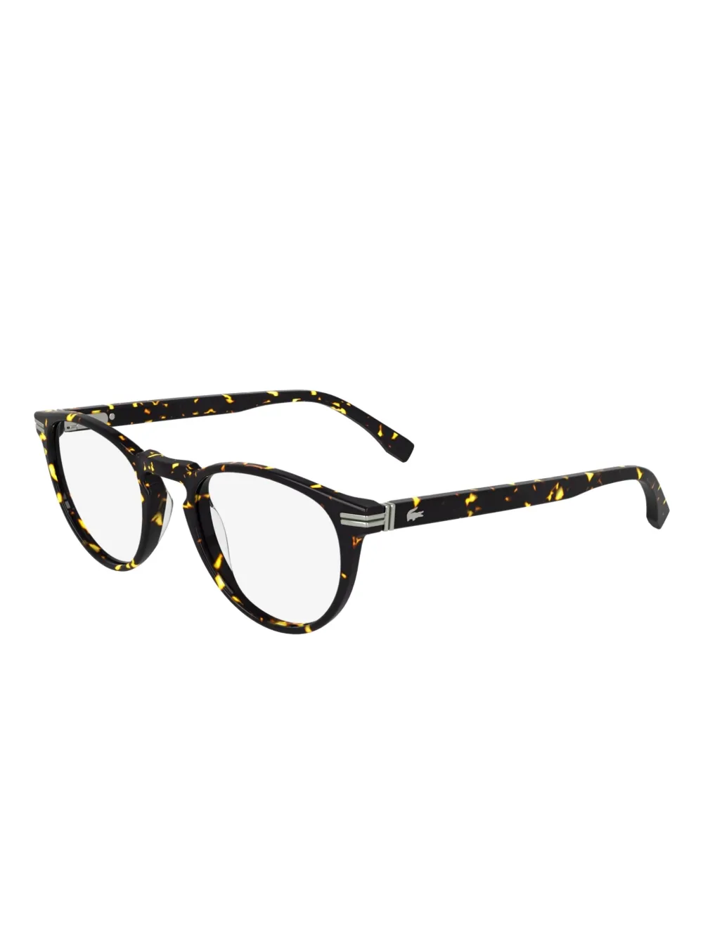 Lacoste Bril met rond montuur Bruin