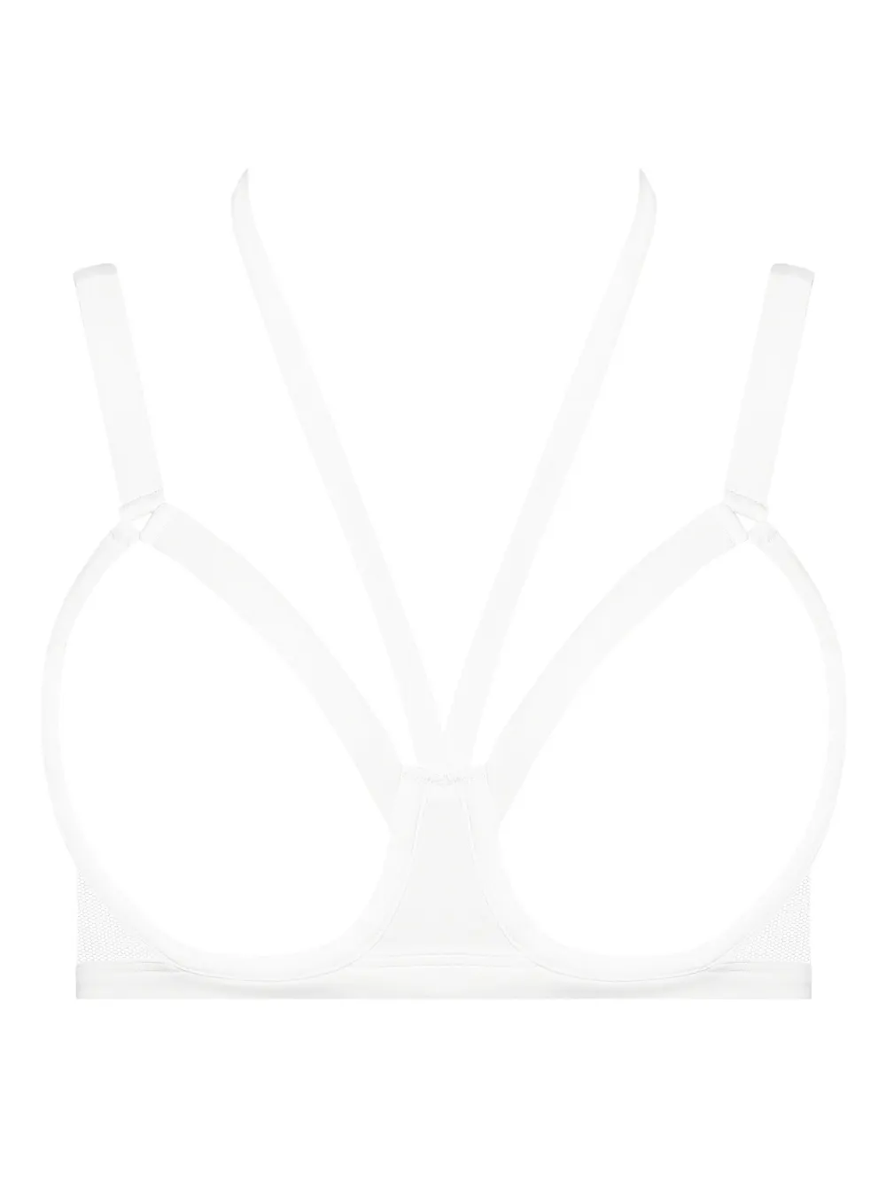 Maison Close Pure Tentation ハーネスブラ - ホワイト