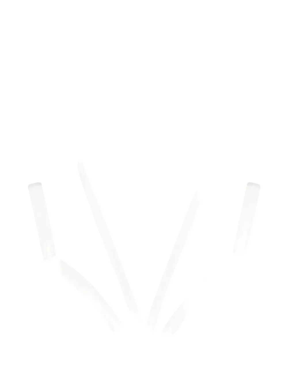 Maison Close Pure Tentation harness bra - Bianco