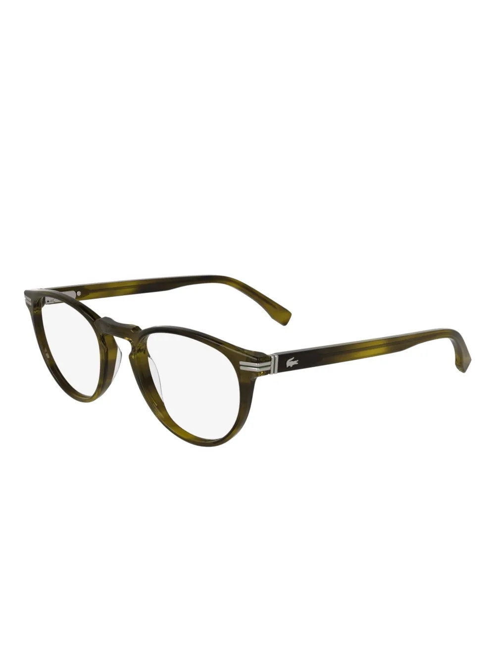 Lacoste lunettes de vue rondes à rayures | Image 2