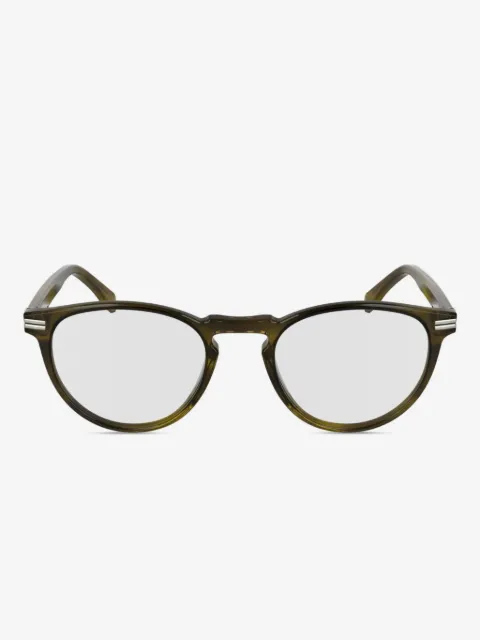 Lacoste lunettes de vue rondes à rayures