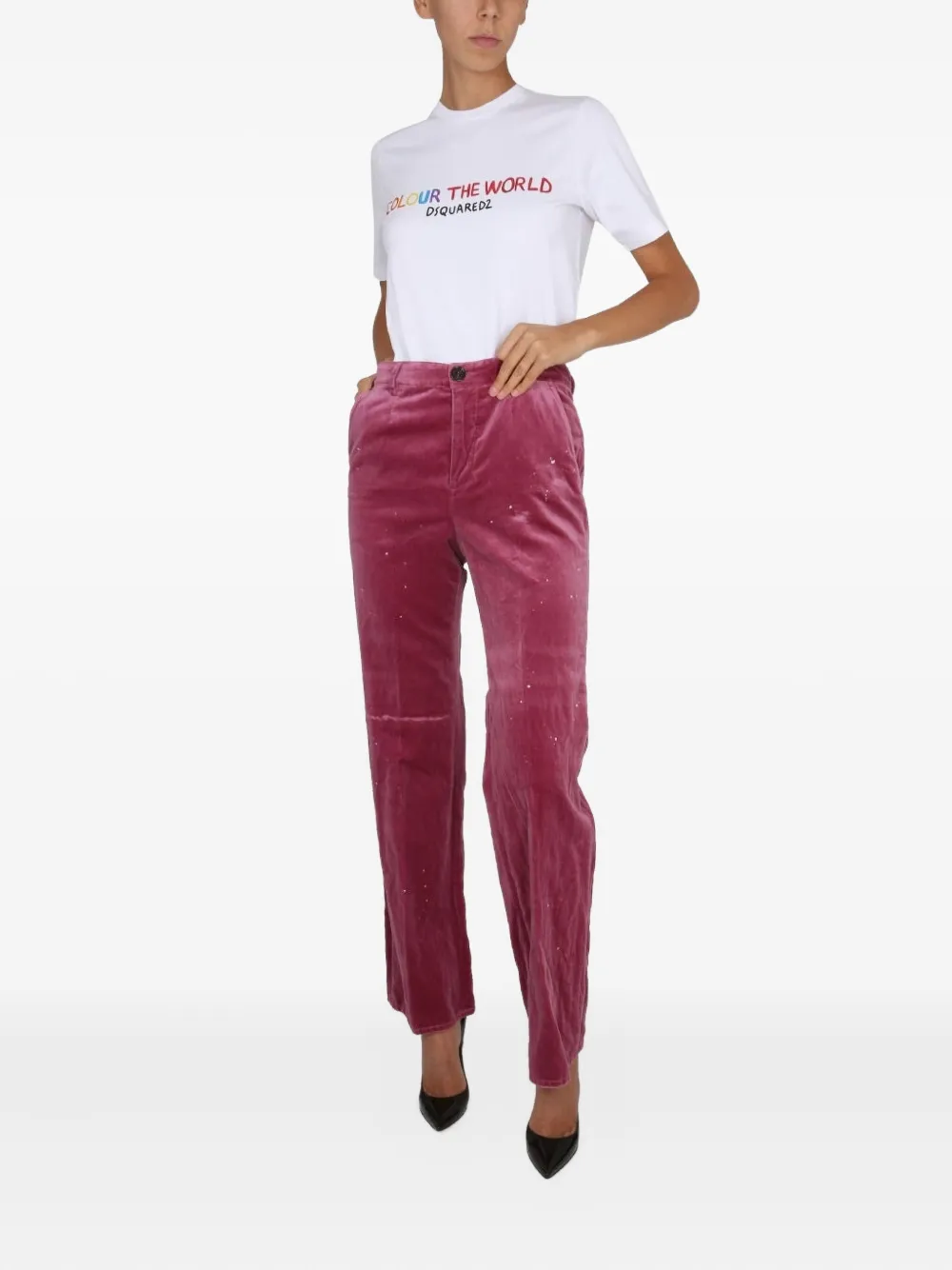 DSQUARED2 playera manga corta con estampado gráfico | Playeras y jerséis | Image 2