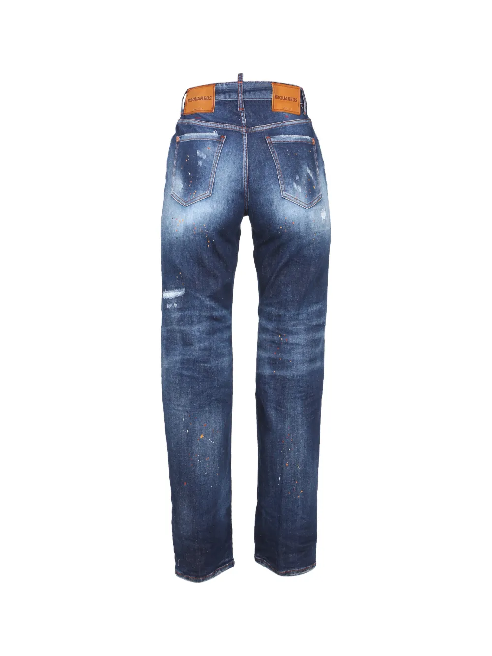 Dsquared2 Vaqueros Con Efecto Envejecido - Azul 