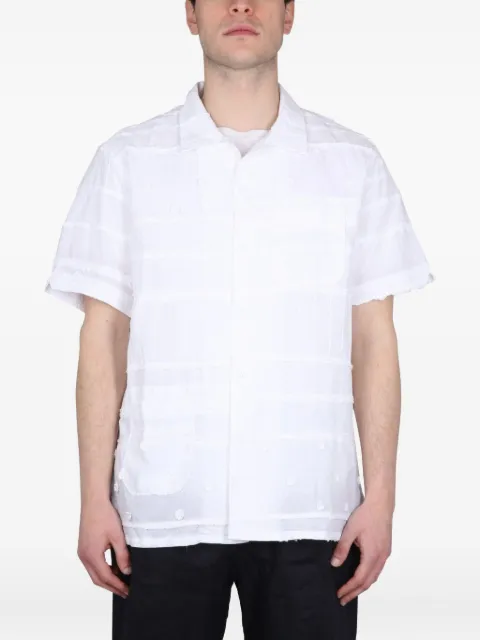 Engineered Garments broderet skjorte