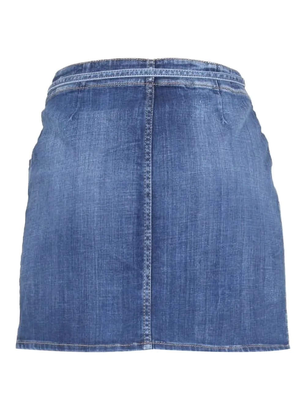 DSQUARED2 Mini-rok met zak en strik Blauw