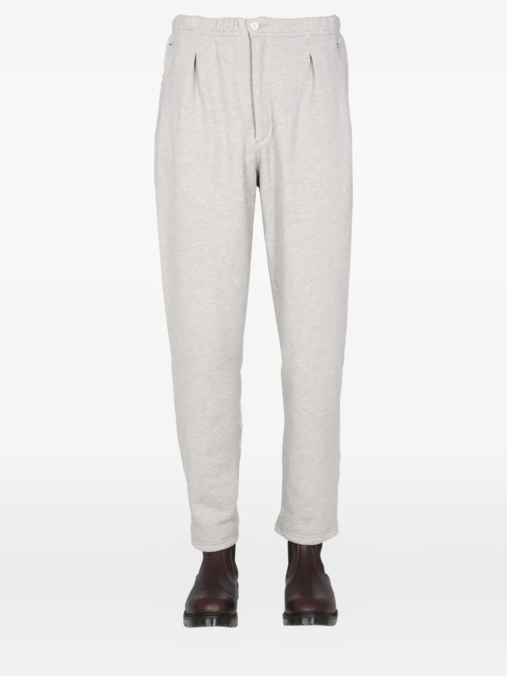 Engineered Garments elastic-waist track pants - Grigio