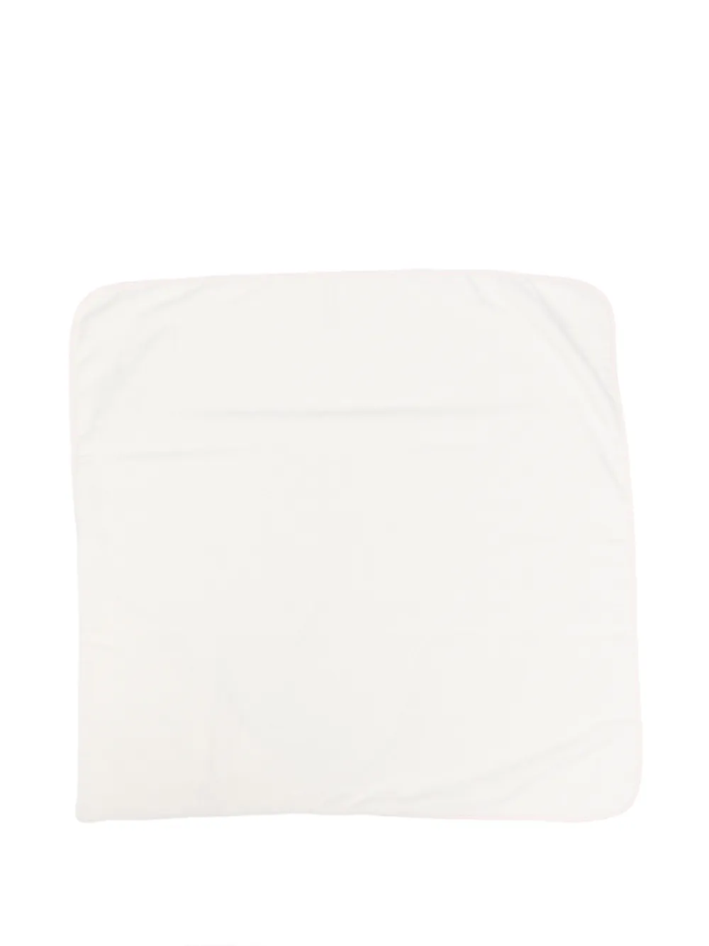 Emporio Armani Kids logo-trim bath towel - Toni neutri