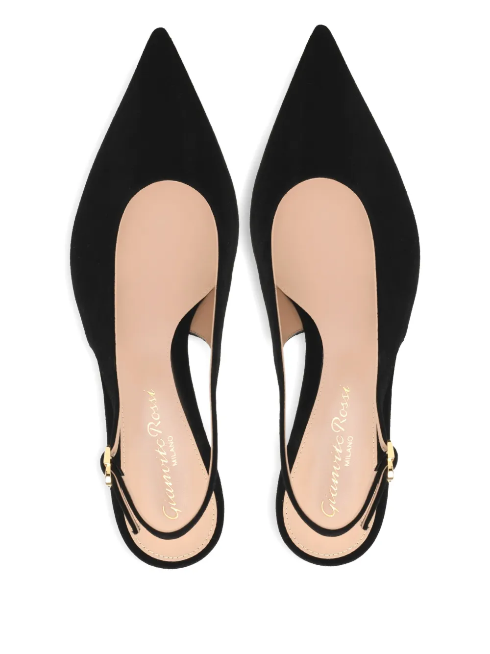 Gianvito Rossi 55mm Robbie slingback pumps Black