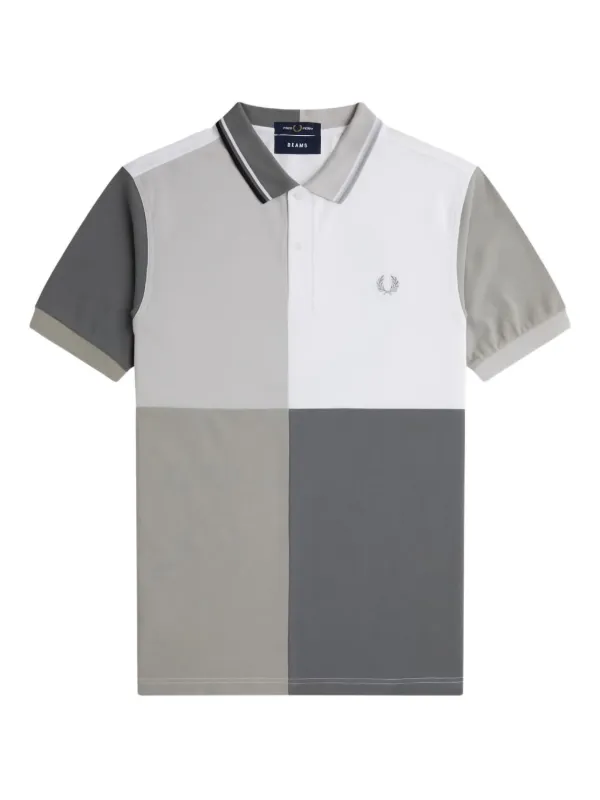 Fred Perry x Beams パネル ポロシャツ | グレー | FARFETCH JP
