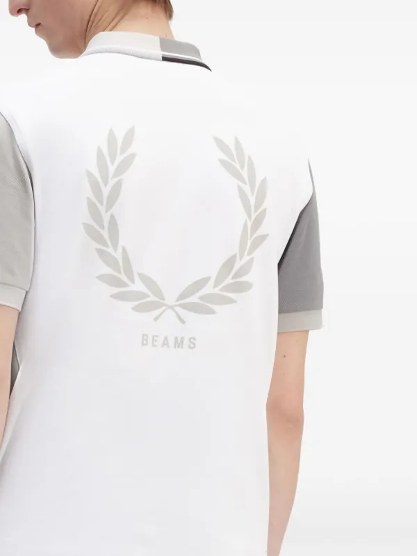 Fred Perry x Beams パネル ポロシャツ | グレー | FARFETCH JP