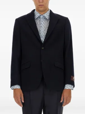 Ann Demeulemeester Thor ウールジャケット | ブラック | FARFETCH JP