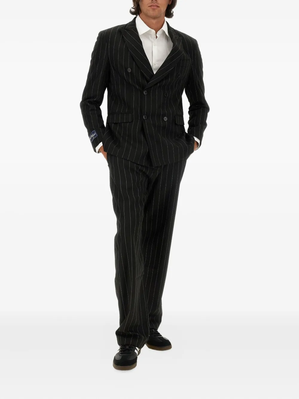 Family First Doppelreihiges Sakko mit Nadelstreifen | Anzug- & Smokingjacken | Image 2